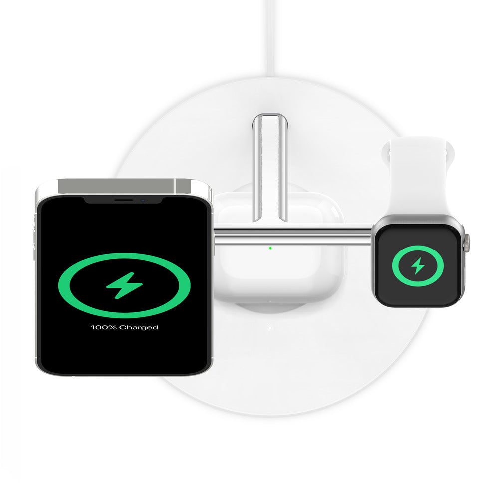 Base de carga Magsafe 3 en 1 Belkin Blanco - Rossellimac