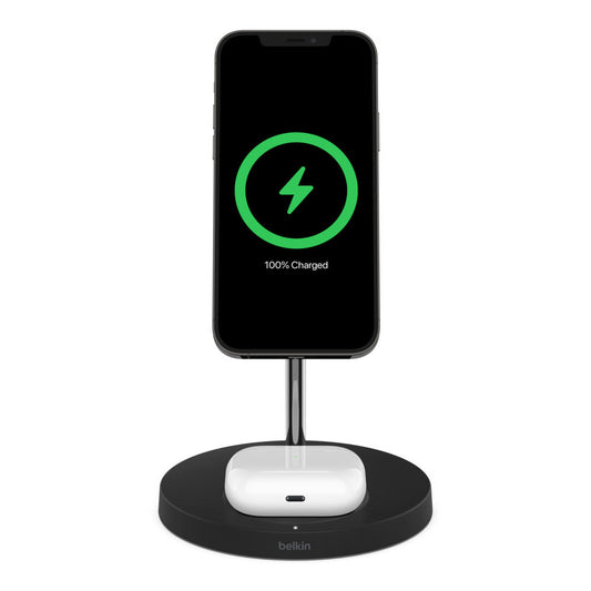 Base de carga con Magsafe 2-in-1 BOOST↑CHARGE™ PRO de Belkin Negro - Rossellimac