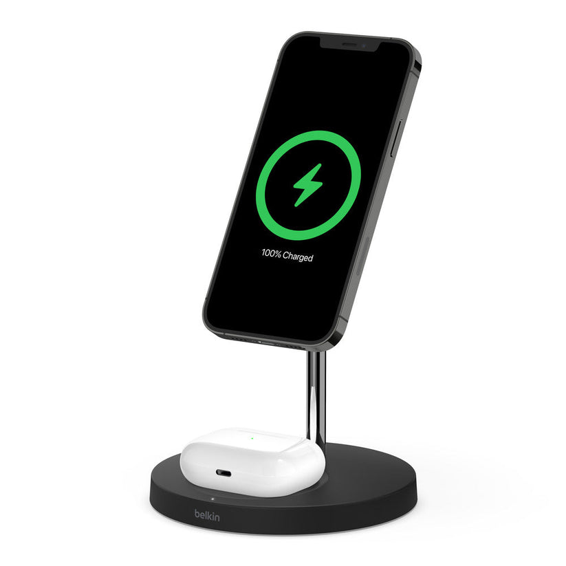 Base de carga con Magsafe 2-in-1 BOOST↑CHARGE™ PRO de Belkin Negro - Rossellimac