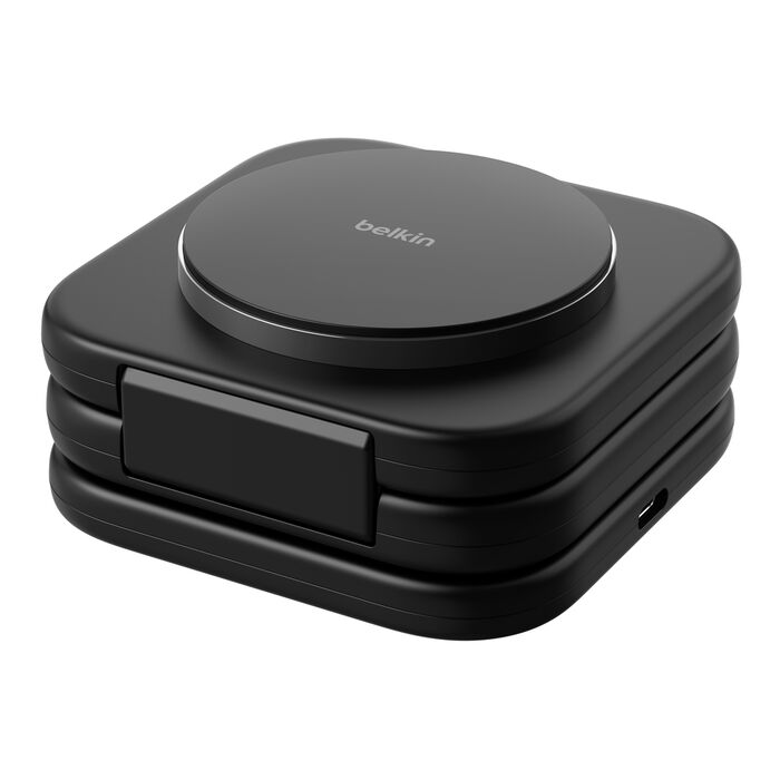 Cargador BoostCharge Pro 3 en 1 inalámbrico magnético con tecnología Qi2 de 15W | Belkin
