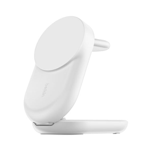 Cargador magnético plegable 3 en 1 UltraCharge con Qi2 de 25W Blanco | Belkin