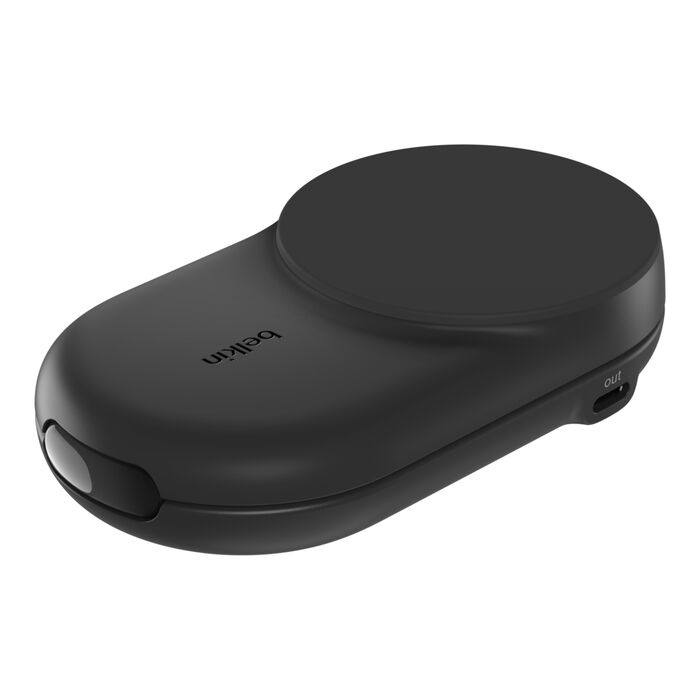 Cargador magnético plegable 2 en 1 UltraCharge con Qi2 de 25W Negro | Belkin