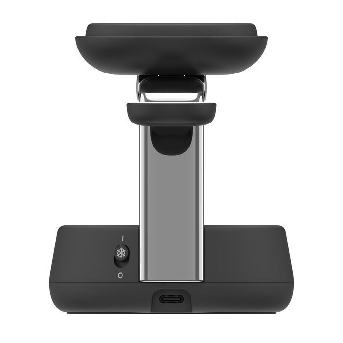 Soporte de carga inalámbrica 3 en 1 UltraCharge Pro Qi2 25W Negro | Belkin
