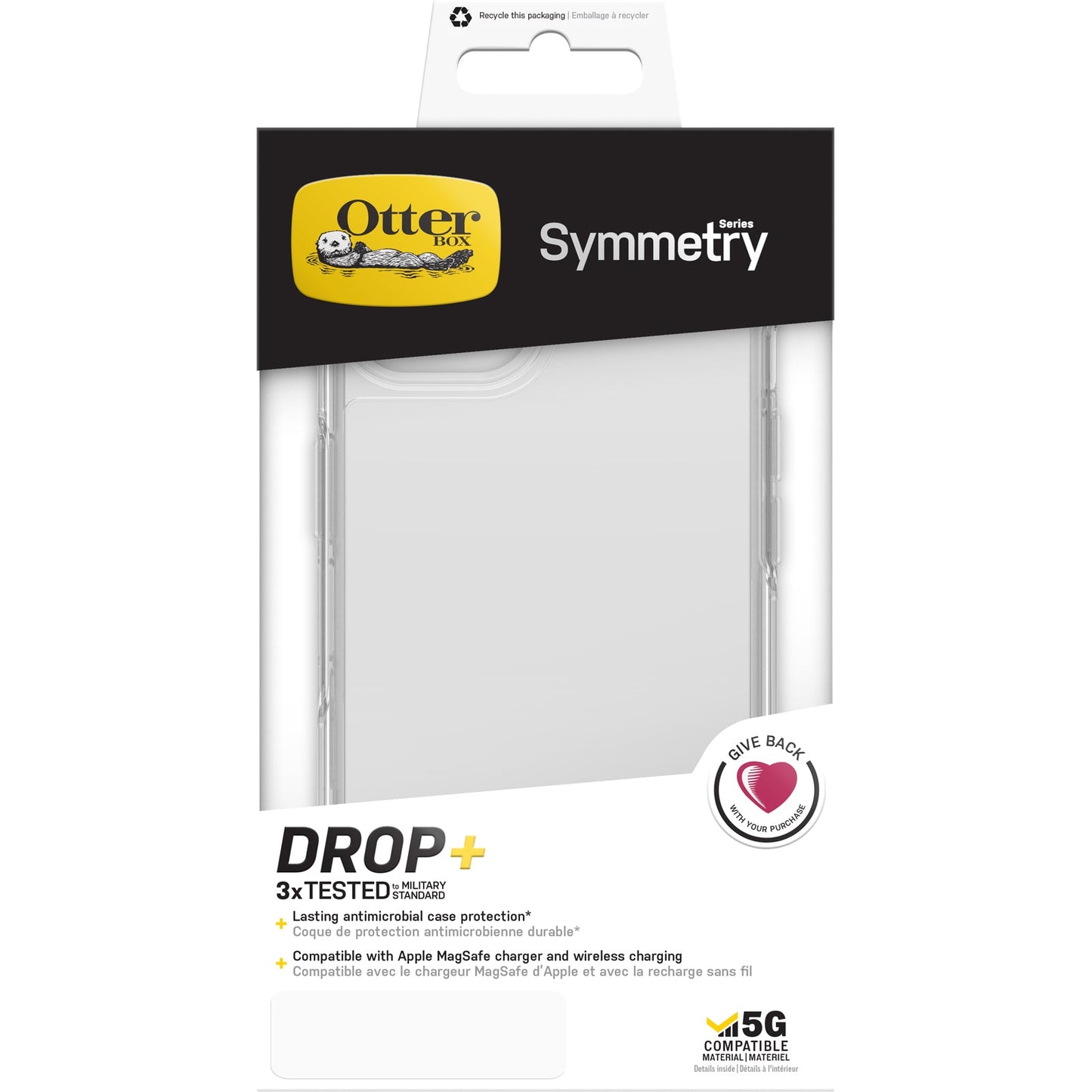 Funda para iPhone 13 Pro Symmetry de OtterBox Purpurina - Rossellimac