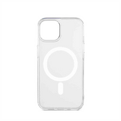 Rosselli - Frozen Custodia con magnete per iPhone 15 Plus - White