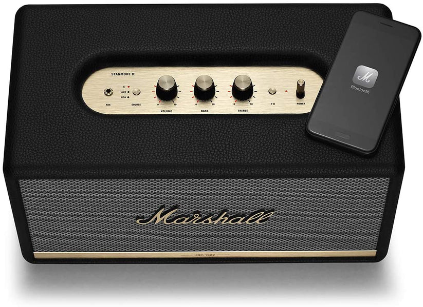 Altavoz Stanmore II de Marshall Negro - Rossellimac