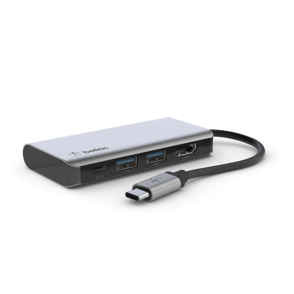 Adpatador multipuerto USB C 4en1 de Belkin - Rossellimac