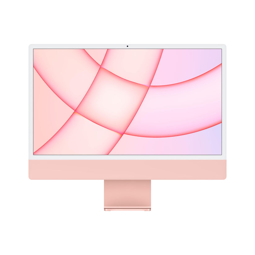 iMac con pantalla Retina 4,5K de 24 pulgadas: Chip M1 de Apple con CPU de ocho núcleos y GPU de siete núcleos, 256 GB SSD - Rosa - Rossellimac