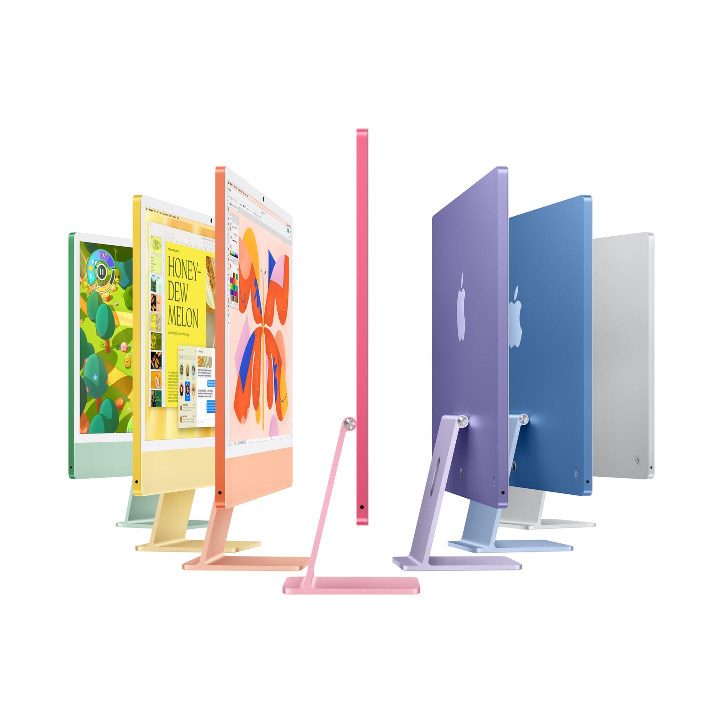 iMac con pantalla Retina 4,5K de 24 pulgadas: Chip M4 de Apple con CPU de 10 núcleos y GPU de 10 núcleos, 16 GB RAM, 2 TB SSD, Vidrio estándar, Gigabit Ethernet, Magic Keyboard con Touch ID y teclado numérico - Plata