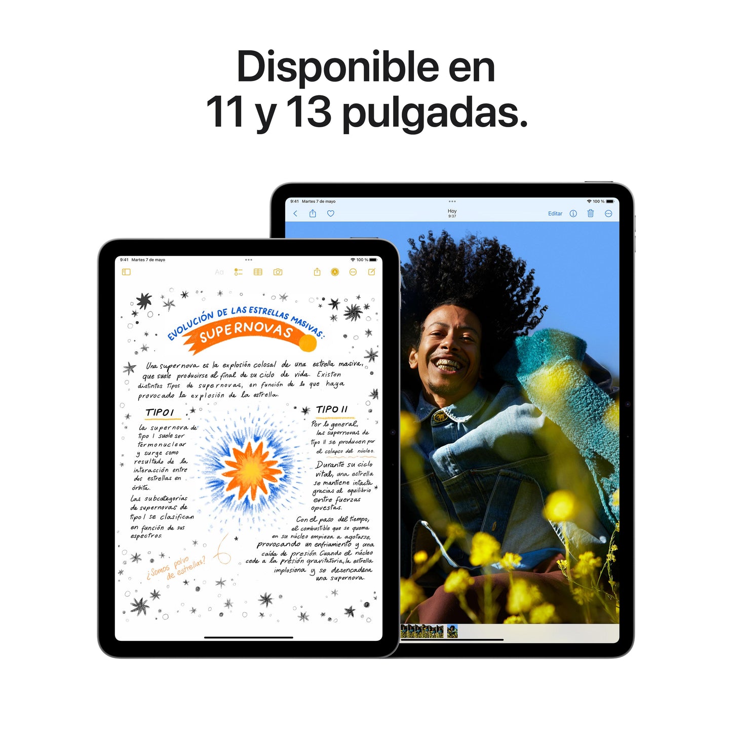 iPad Air de 11 pulgadas Wi-Fi 256 GB - Blanco estrella (M2)