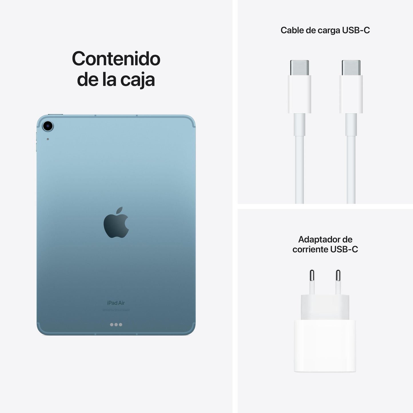 2022 iPad Air Wi-Fi + Cellular 256 GB - Azul (5.ª generación) - Rossellimac