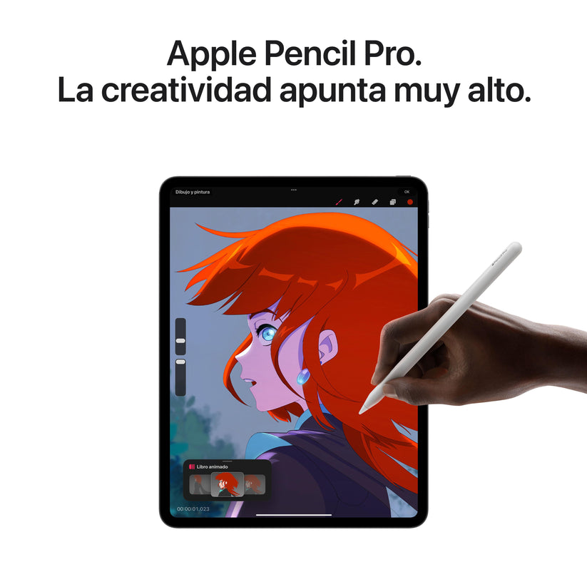 iPad Pro de 11 pulgadas Wi-Fi 512 GB Vidrio estándar - Plata (M4) - Rossellimac