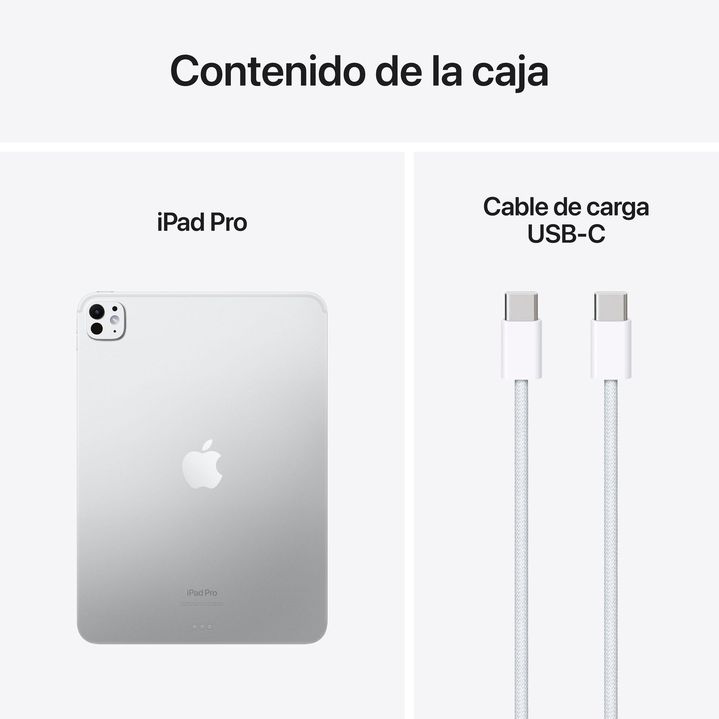 iPad Pro de 11 pulgadas Wi-Fi 512 GB Vidrio estándar - Plata (M4) - Rossellimac