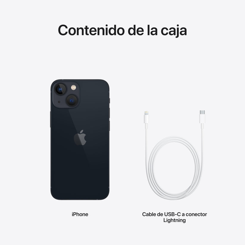 iPhone 13 mini 256 GB Negro Noche - Rossellimac