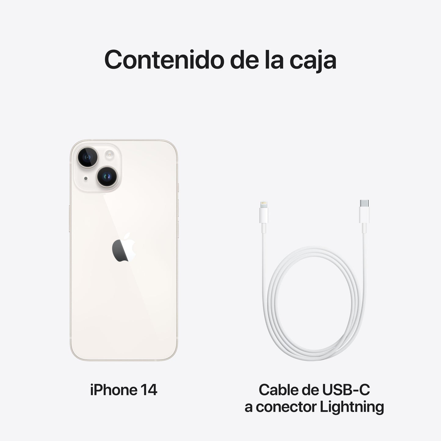 iPhone 14 128 GB Blanco estrella - Rossellimac