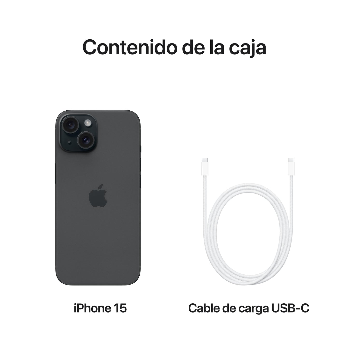 iPhone 15 128 GB Negro - Rossellimac