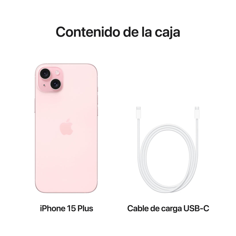 iPhone 15 Plus 256 GB Rosa - Rossellimac