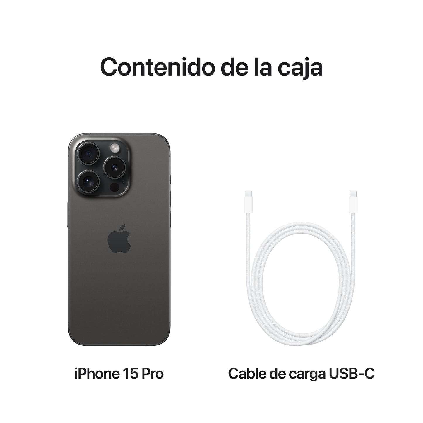 iPhone 15 Pro 256 GB Titanio negro - Rossellimac