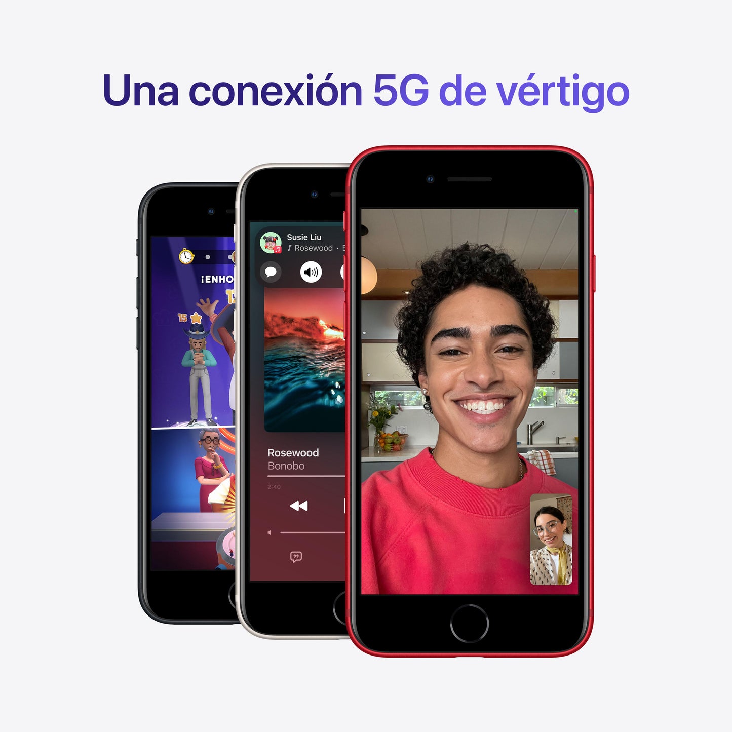 iPhone SE (3.ª generación) 128 GB Negro Noche - Rossellimac