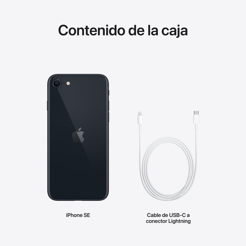 iPhone SE (3.ª generación) 128 GB Negro Noche - Rossellimac