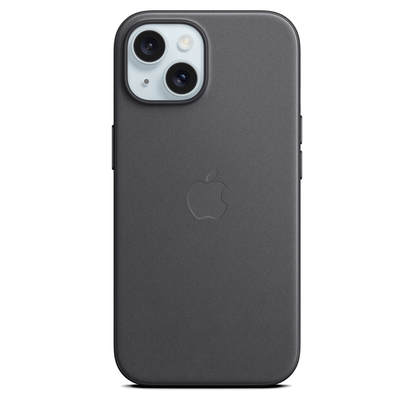 Funda de trenzado fino con MagSafe para el iPhone 15 - Negro - Rossellimac