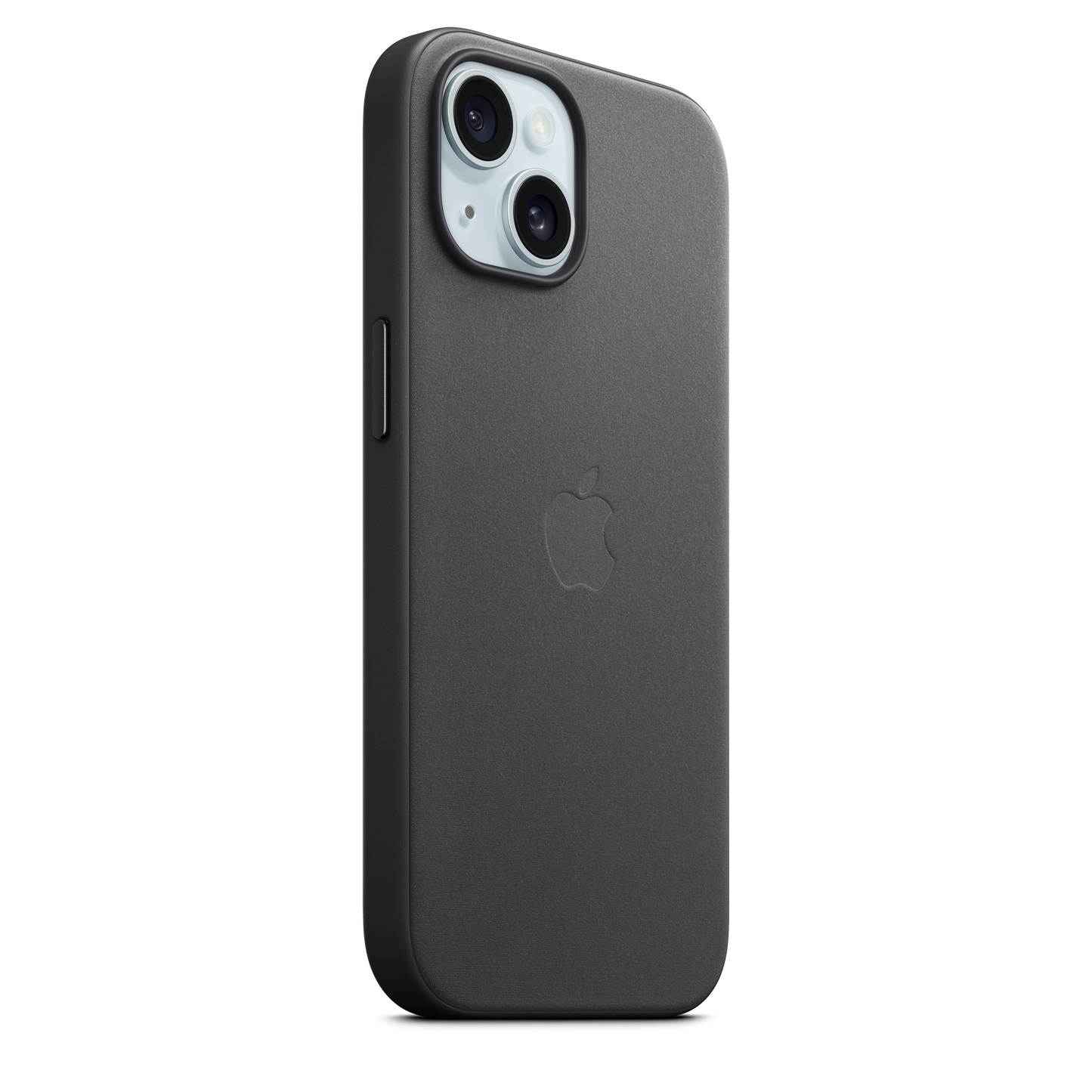 Funda de trenzado fino con MagSafe para el iPhone 15 - Negro - Rossellimac