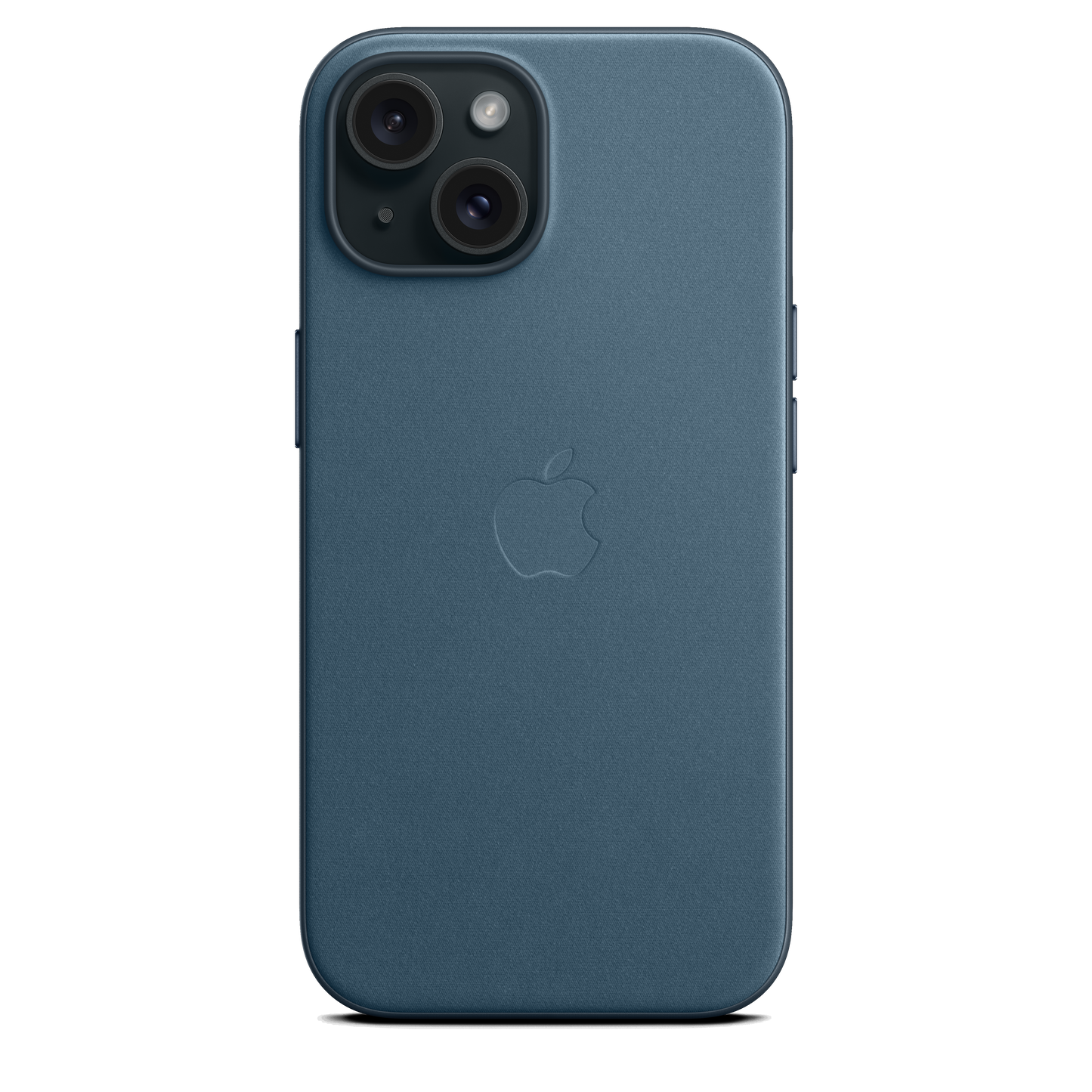 Funda de trenzado fino con MagSafe para el iPhone 15 - Azul pacífico