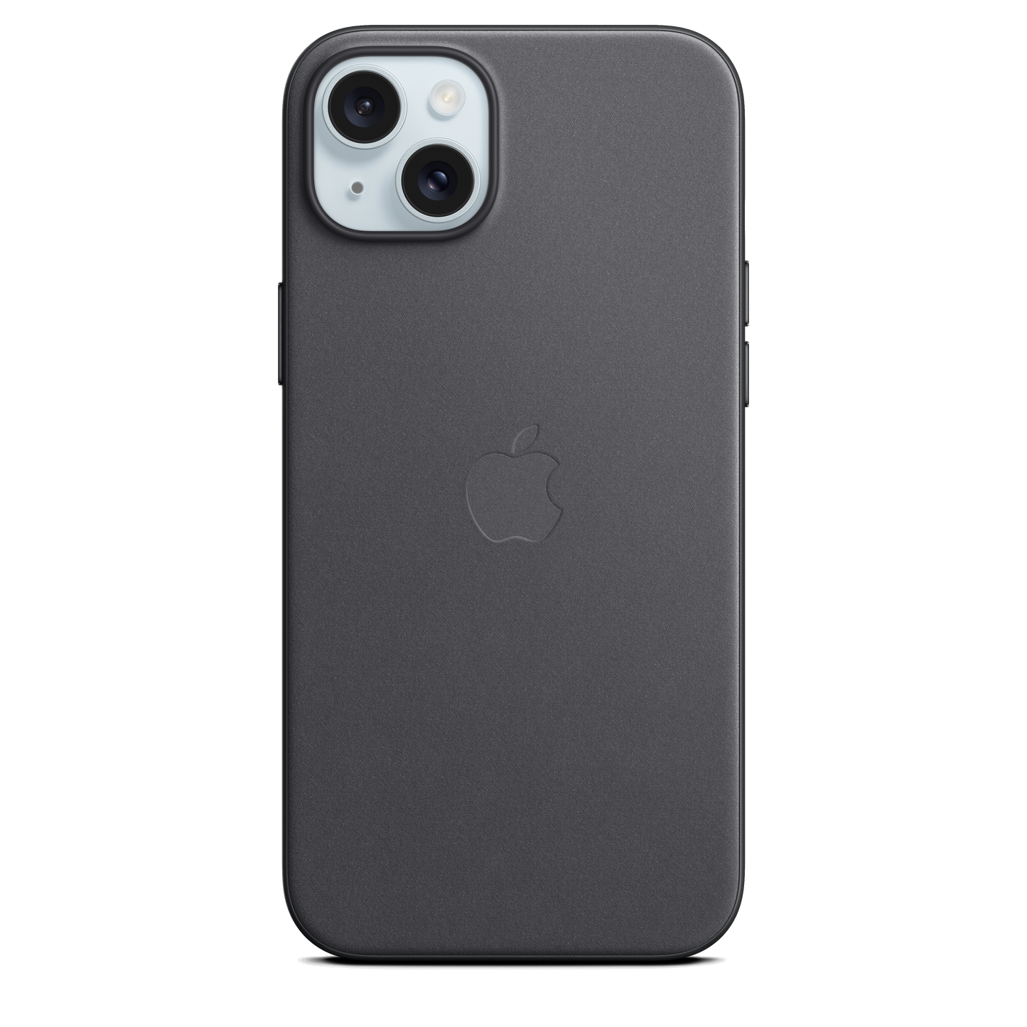 Funda de trenzado fino con MagSafe para el iPhone 15 Plus - Negro - Rossellimac