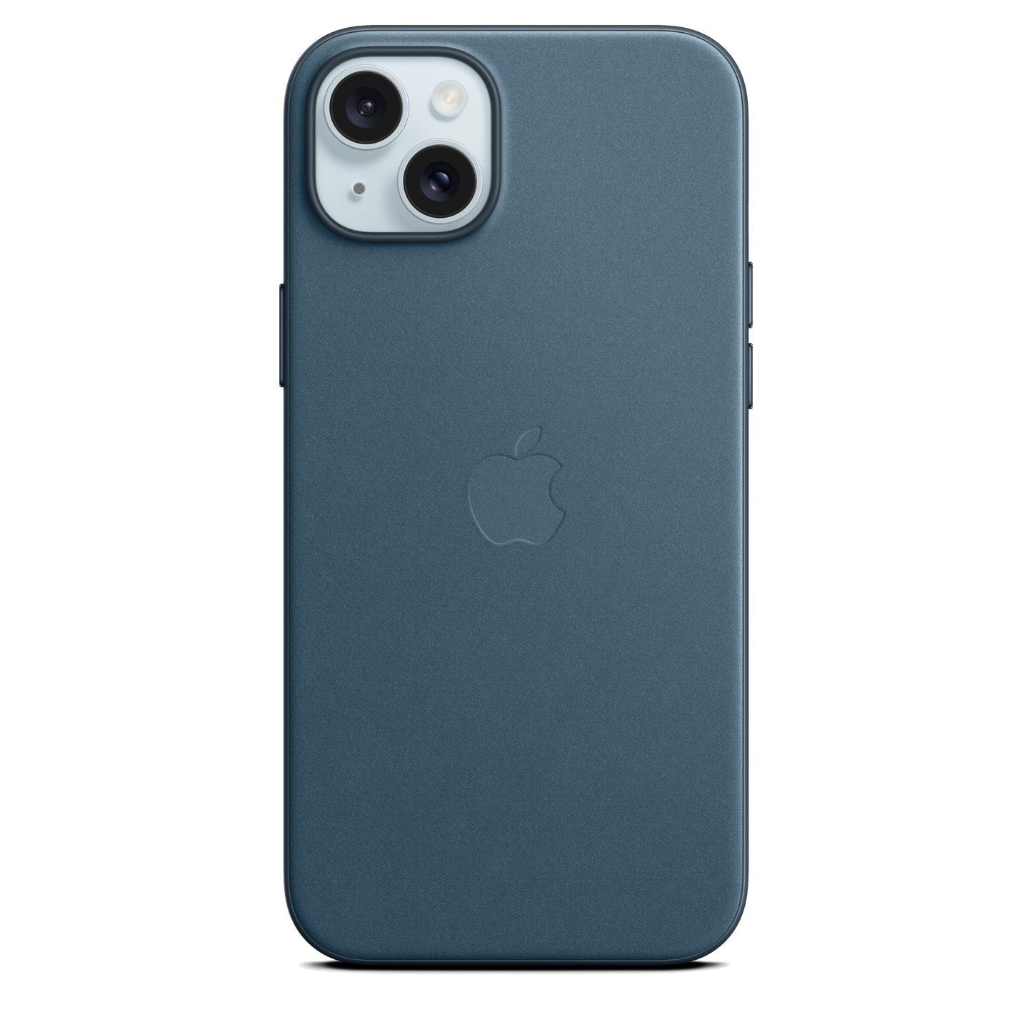 Funda de trenzado fino con MagSafe para el iPhone 15 Plus - Azul pacífico