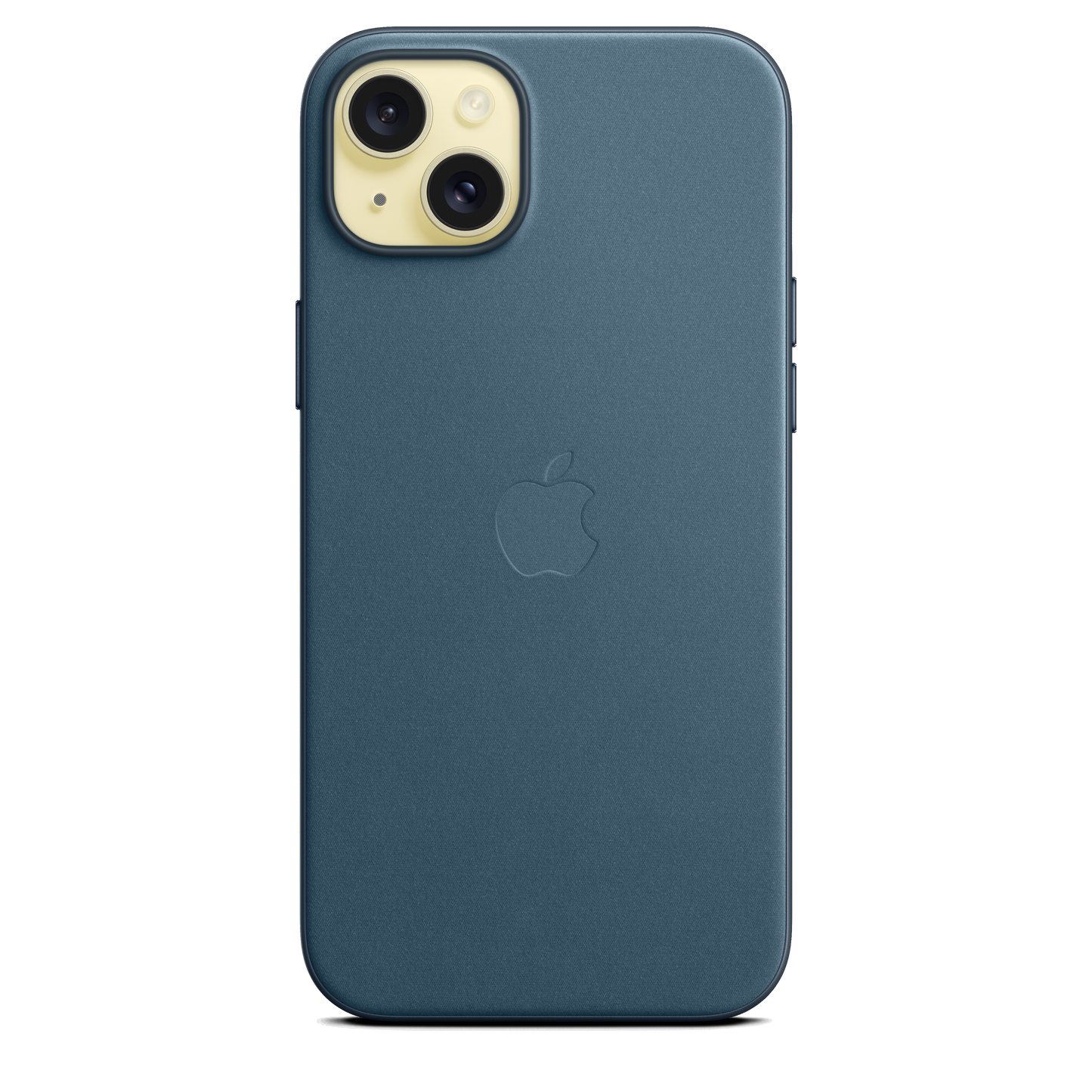 Funda de trenzado fino con MagSafe para el iPhone 15 Plus - Azul pacífico