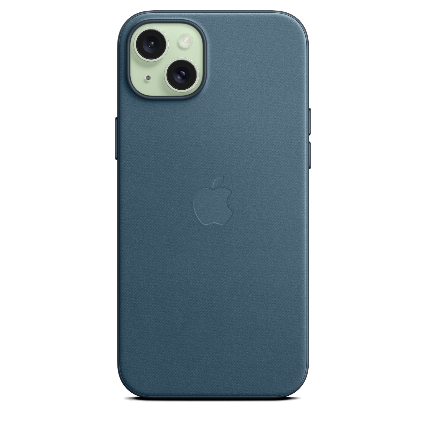 Funda de trenzado fino con MagSafe para el iPhone 15 Plus - Azul pacífico