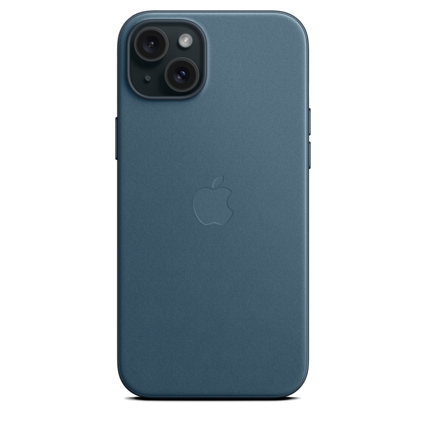 Funda de trenzado fino con MagSafe para el iPhone 15 Plus - Azul pacífico - Rossellimac