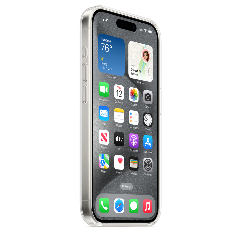Funda transparente con MagSafe para el iPhone 15 Pro – Rossellimac