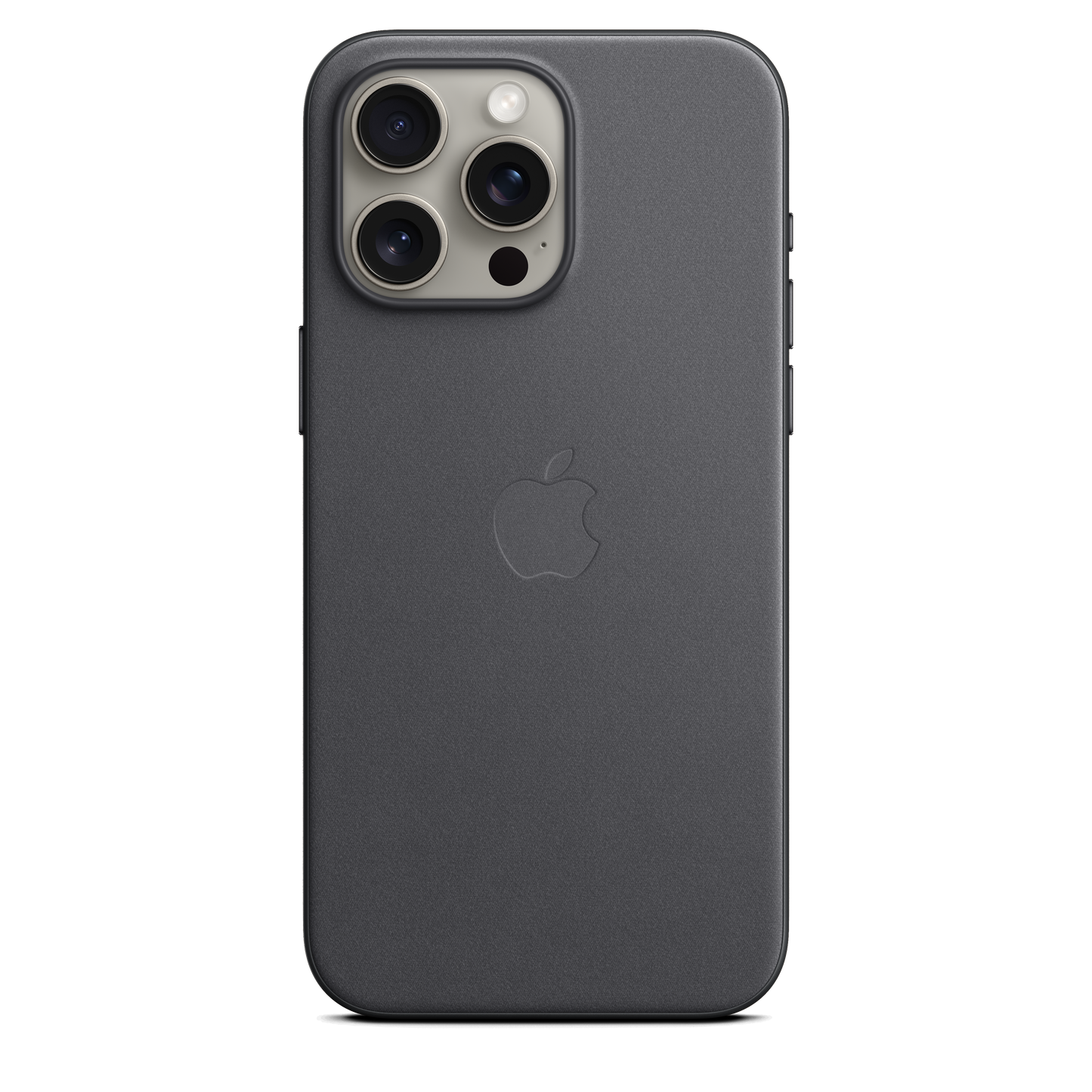 Funda de trenzado fino con MagSafe para el iPhone 15 Pro Max - Negro - Rossellimac