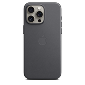 Funda de trenzado fino con MagSafe para el iPhone 15 Pro Max - Negro - Rossellimac