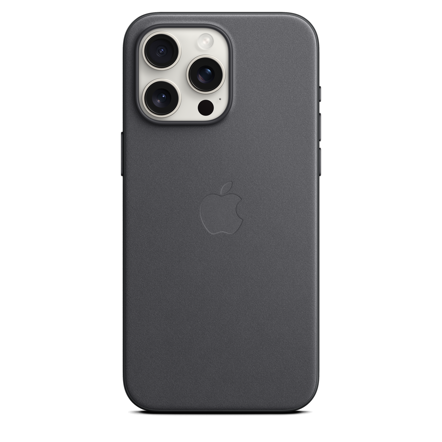 Funda de trenzado fino con MagSafe para el iPhone 15 Pro Max - Negro - Rossellimac