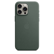 Funda de trenzado fino con MagSafe para el iPhone 15 Pro Max - Verde perenne - Rossellimac