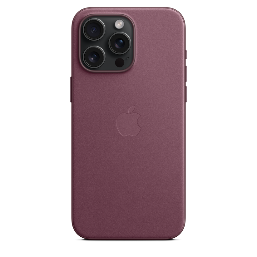 Funda de silicona Apple con MagSafe para iPhone 15 Pro - Negro