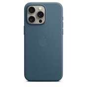 Funda de trenzado fino con MagSafe para el iPhone 15 Pro Max - Azul pacífico - Rossellimac