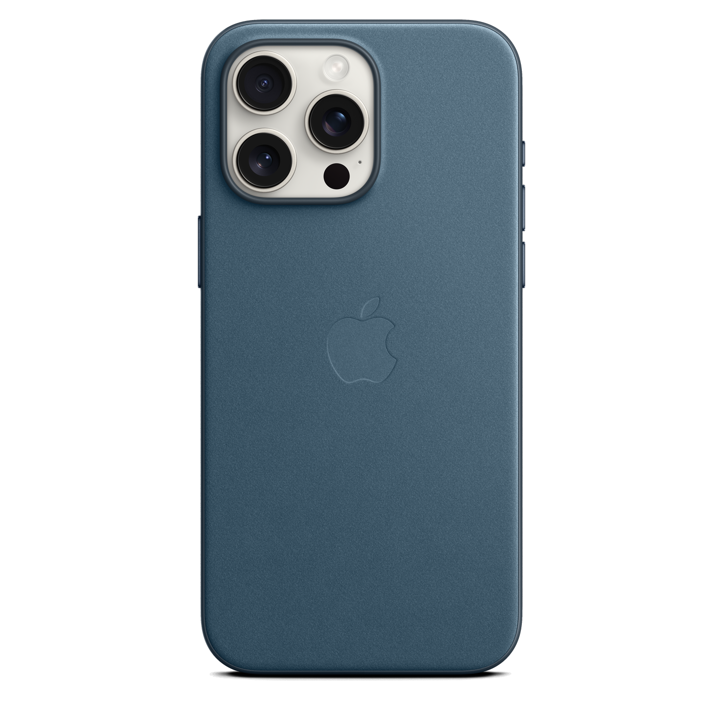 Funda de trenzado fino con MagSafe para el iPhone 15 Pro Max - Azul pacífico - Rossellimac