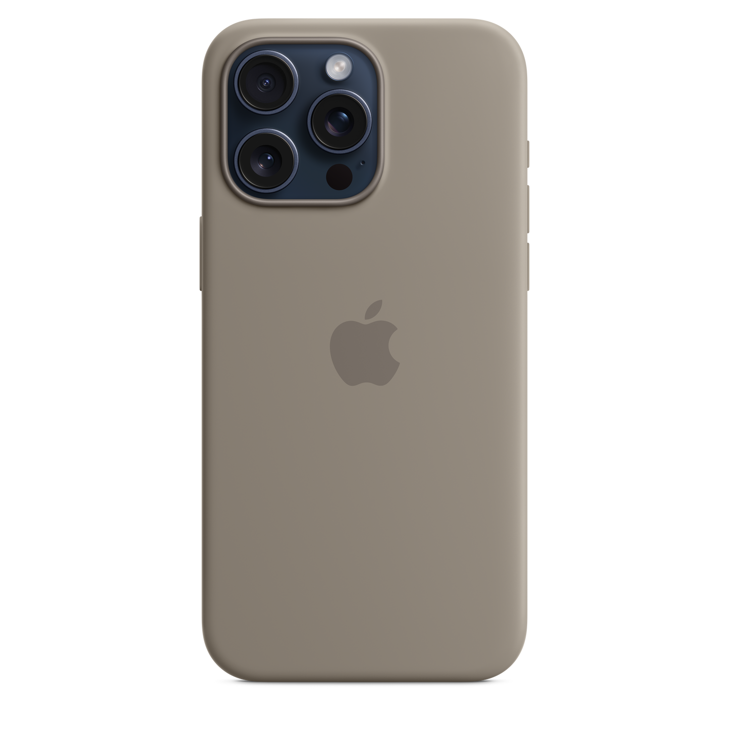 Funda de silicona con MagSafe para el iPhone 15 Pro Max - Arcilla