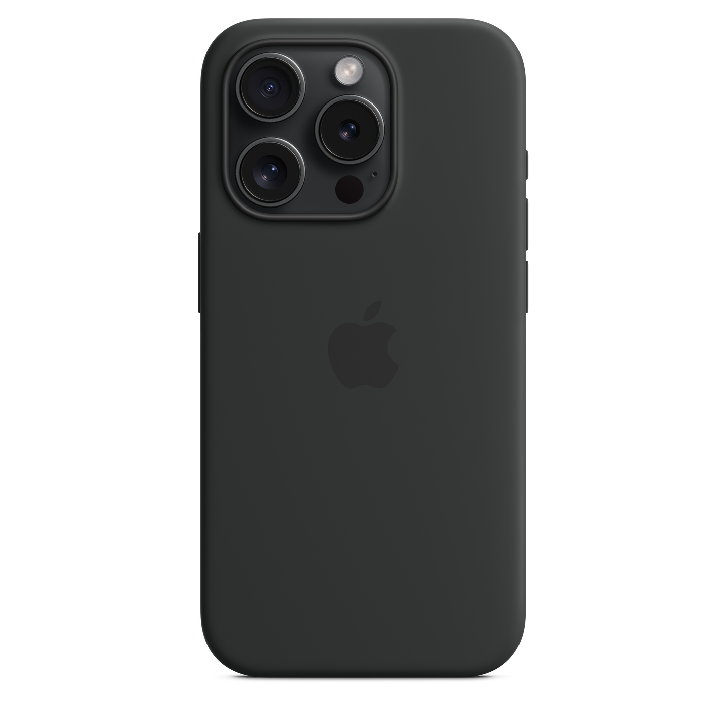 Funda de silicona con MagSafe para el iPhone 15 Pro - Negro - Rossellimac