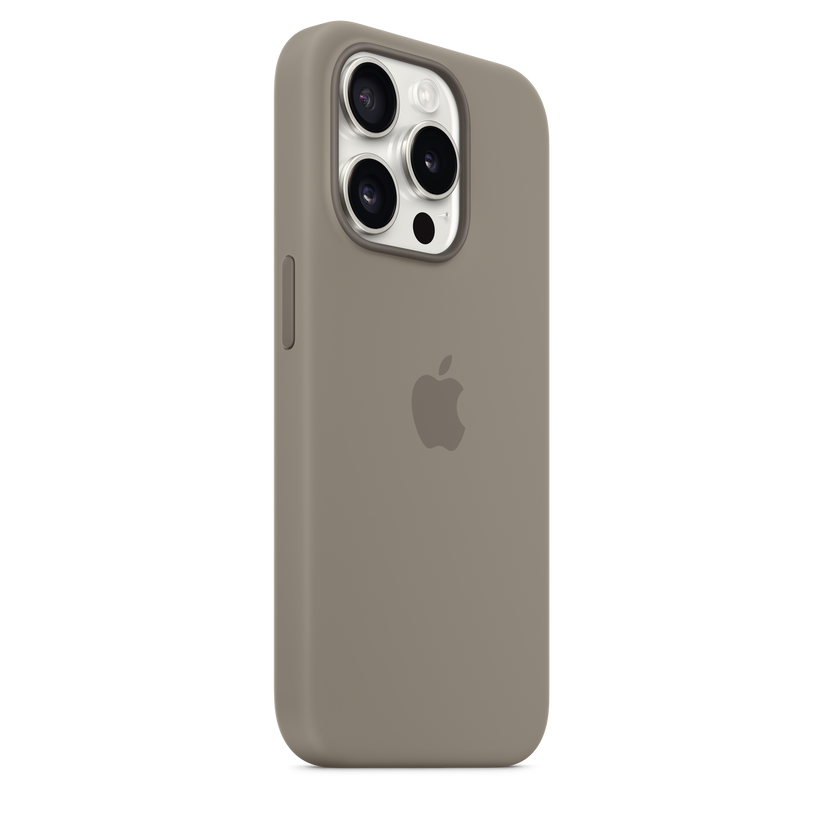 Funda de silicona con MagSafe para el iPhone 15 Pro Max - Arcilla –  Rossellimac