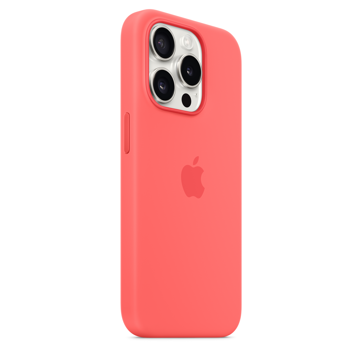 Funda de silicona con MagSafe para el iPhone 15 Pro -  Guayaba - Rossellimac