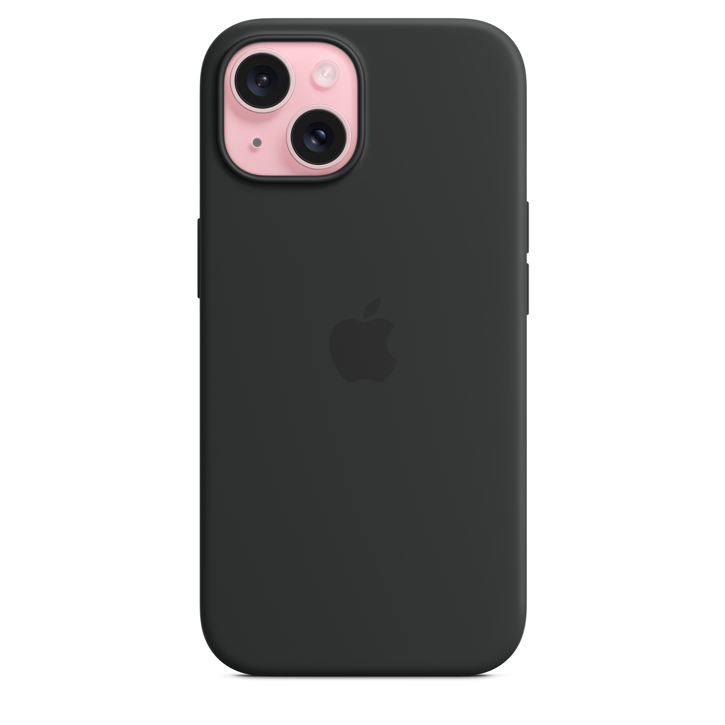 Funda de silicona con MagSafe para el iPhone 15 - Negro - Rossellimac