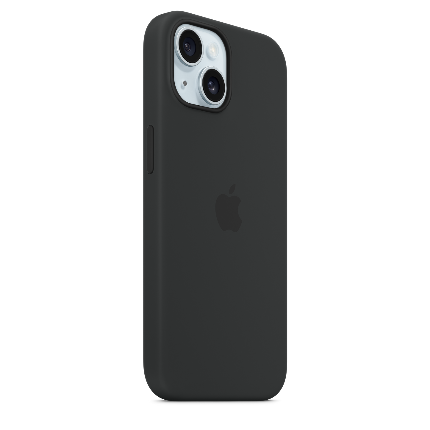 Funda de silicona con MagSafe para el iPhone 15 - Negro - Rossellimac