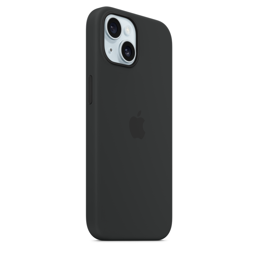 Funda de silicona con MagSafe para el iPhone 15 Pro Max - Negro –  Rossellimac