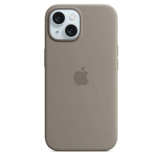 Funda de silicona con MagSafe para el iPhone 15 - Rosa claro – Rossellimac