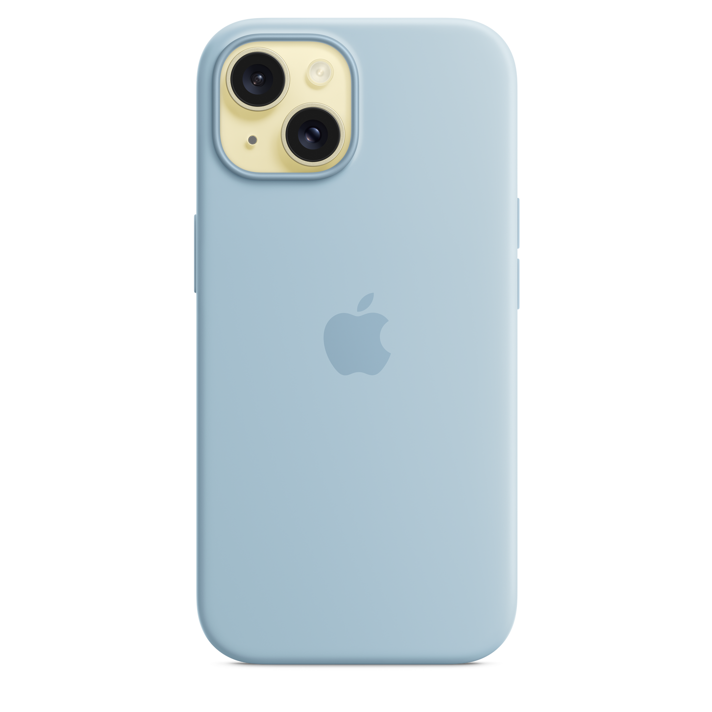 Funda de silicona con MagSafe para el iPhone 15 - Azul claro - Rossellimac