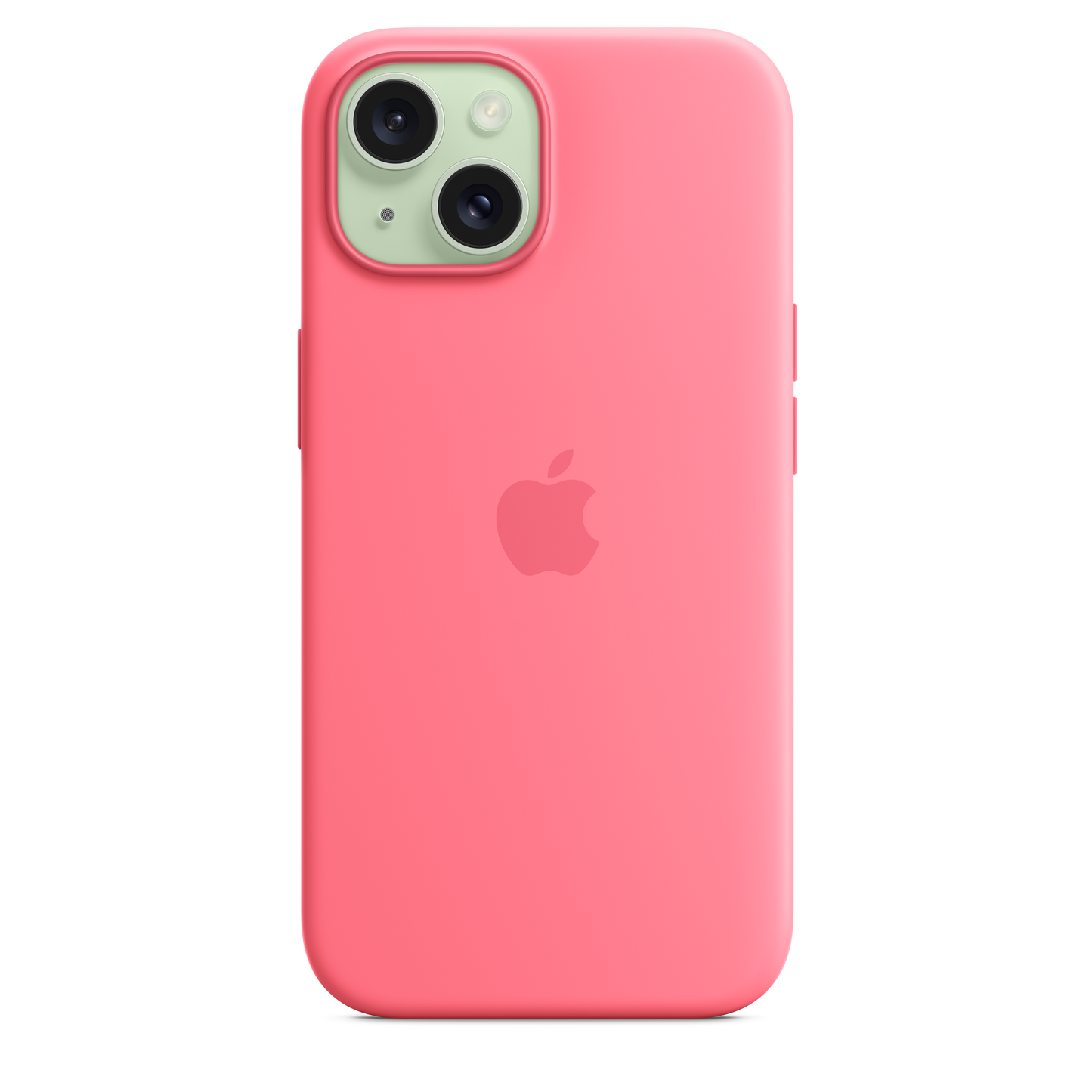 Funda de silicona con MagSafe para el iPhone 15 - Rosa - Rossellimac